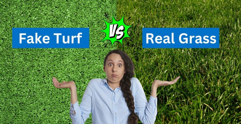 fake turf vs real grass