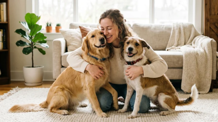 dogs fighting in the same household