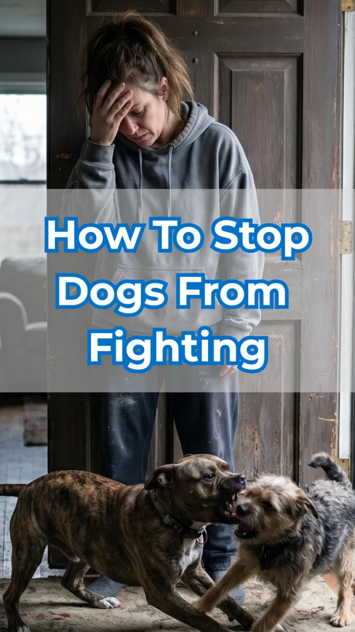 how to stop dogs from fighting