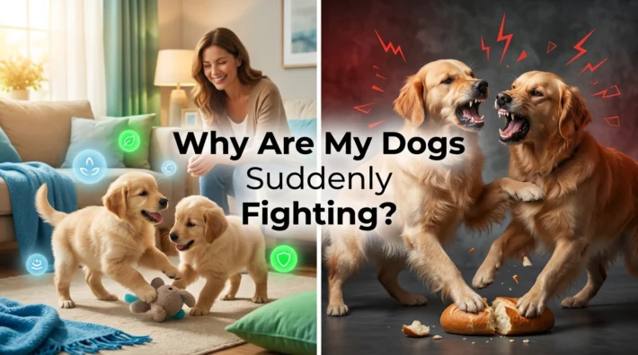 why are my dogs fighting all of a sudden