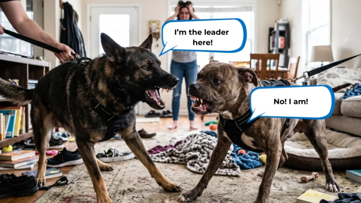 dog fights in the same household