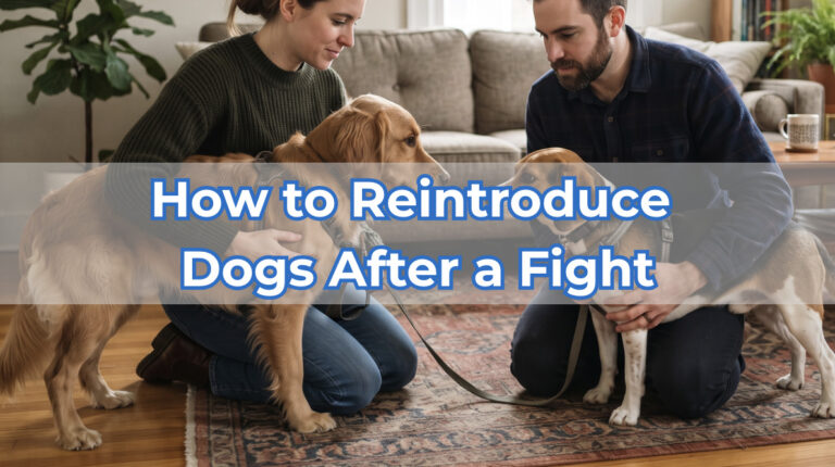 how to reintroduce dogs after a fight