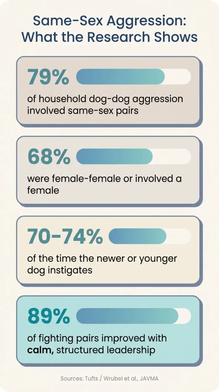 what causes same sex aggression