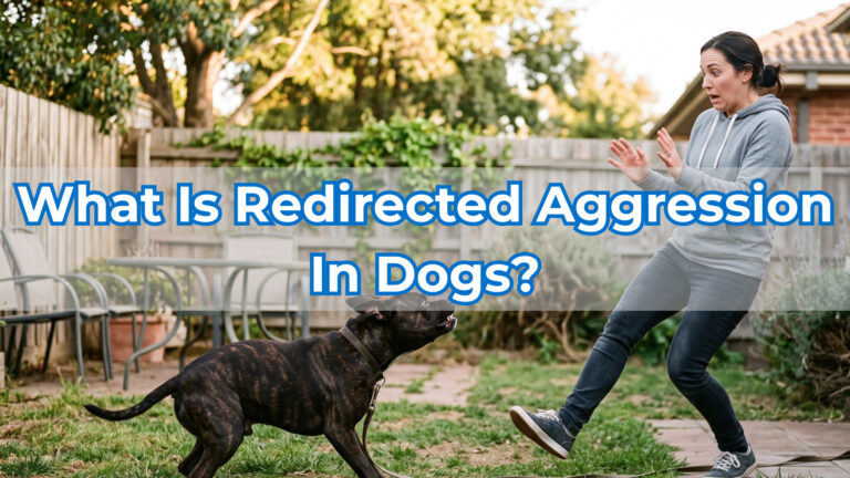 what is redirected aggression in dogs