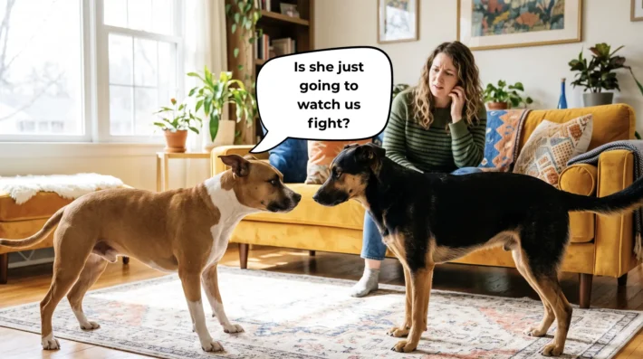 should you let dogs fight it out