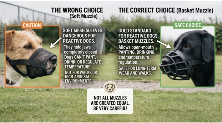 best muzzle for reactive dogs