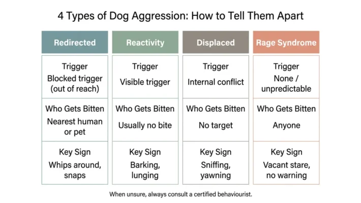 types of dog aggression