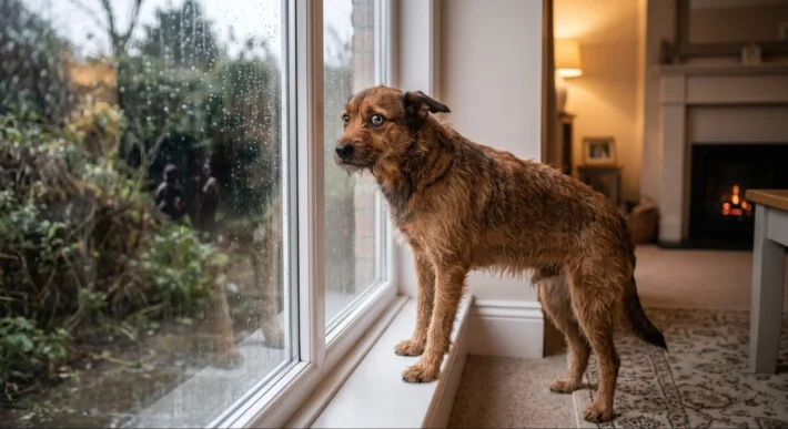 my reactive dog scared all the time