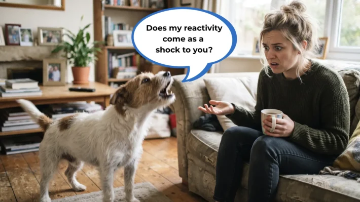 why is my dog suddenly reactive