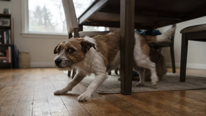 sudden reactivity in dogs
